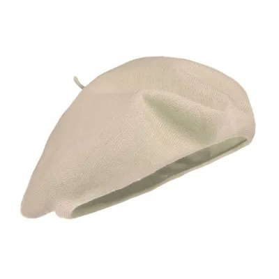 Authentic Summer Cotton Natural Beret - Heritage by Laulhère Reference: 10681 | Traclet Hat Shop
