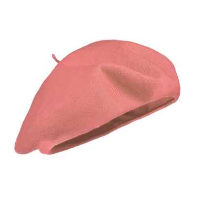 Authentic Summer Cotton Beret Coral - Heritage by Laulhère Reference: 10682 | Chapellerie Traclet