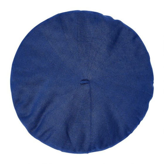 Béret Authentique Été Coton Bleu- Héritage par Laulhère