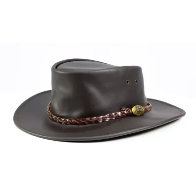 Brown Australian Oil Hat - Jacaru Reference: 5054 | Traclet Hat Shop