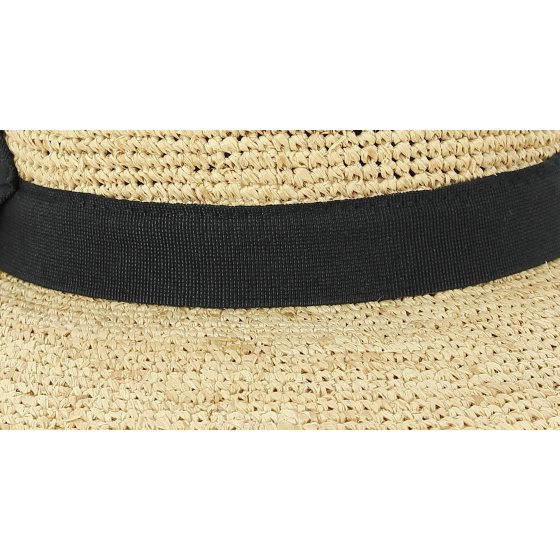 Beige Brigitte Wide-brim Hat