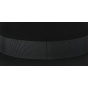 Santiago Hat - Cordobes/Boater Black Wool Felt - Traclet