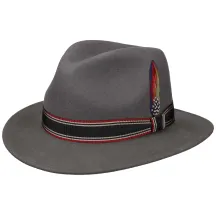 Chapeau Traveller Feutre Laine Gris- Stetson  Reference : 10705 | Chapellerie Traclet
