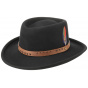 Black Wool Felt Gambler Hat - Stetson
