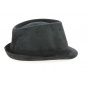 Black Imitation Trilby Hat - Crambes