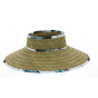 Natural Straw Pine Visor - Traclet