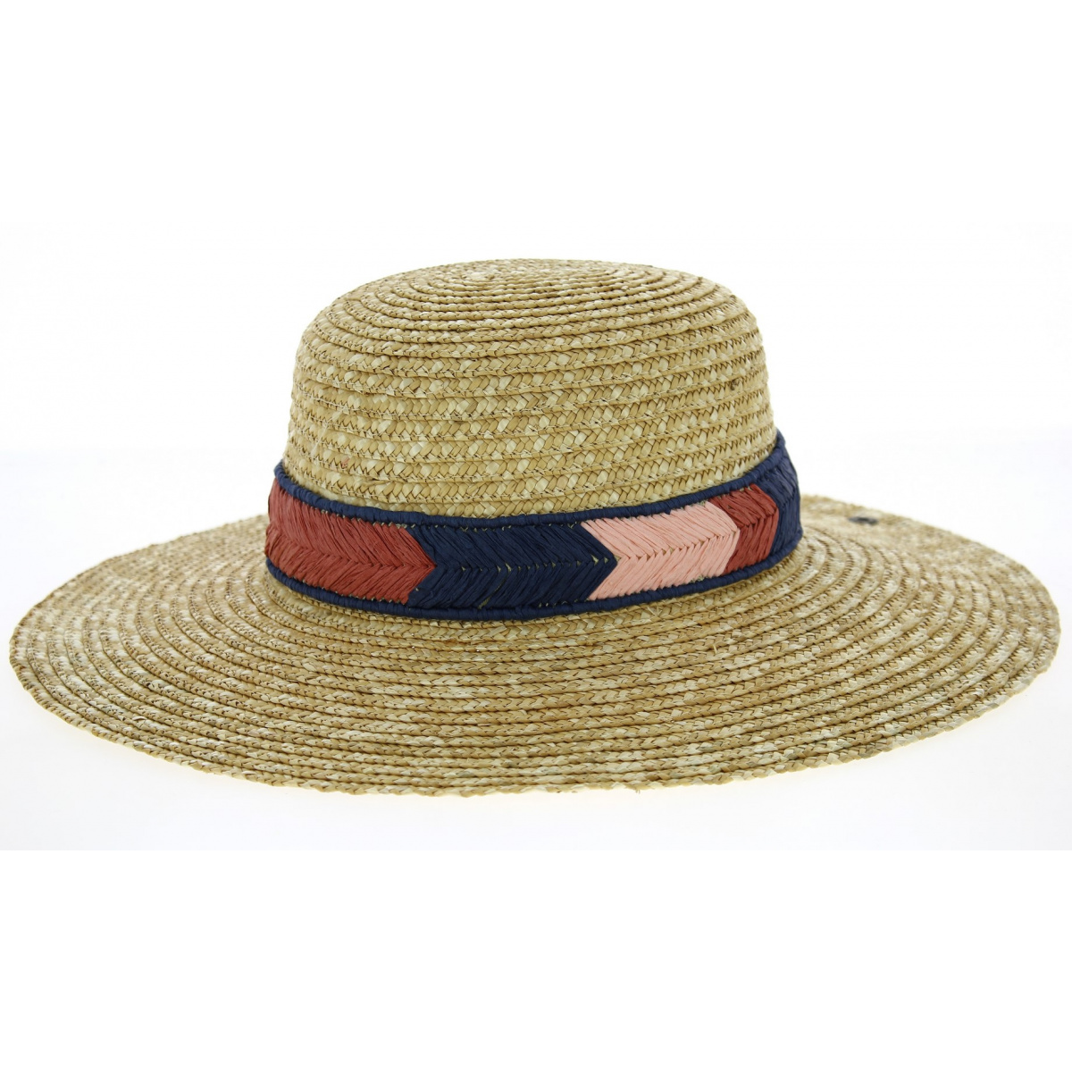 Zara Natural Straw Hat - Traclet Reference : 10726 | Chapellerie Traclet