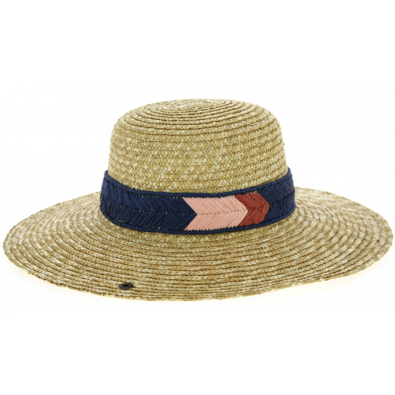 Capeline Zara Paille Naturelle- Traclet Capeline Zara Paille Naturelle- Traclet