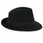 Black Wide Brim Blues Brothers Felt Hat
