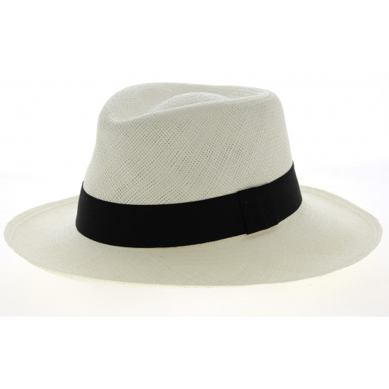 Panama Hat Quevedo Large Brim White - Traclet