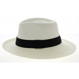 Panama Hat Quevedo Wide Brim White- Traclet