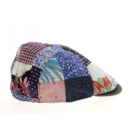 Casquette 8 Côtes Patchwork Coton & Lin- Traclet Casquette 8 Côtes Patchwork Coton & Lin- Traclet
