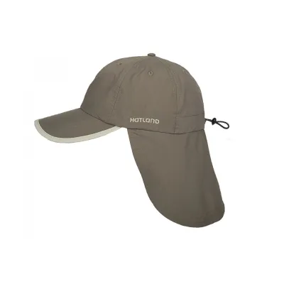 Casquette Cache-Nuque Olive Anti-Moustiques- Hatland