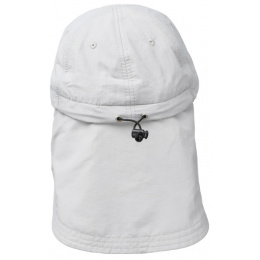 Casquette Cache-Nuque Nomade Blanche- Traclet