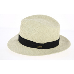 Fedora Quito Natural Straw Panama Hat- Traclet