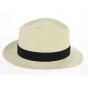 Fedora Natural Straw Panama Hat - Traclet