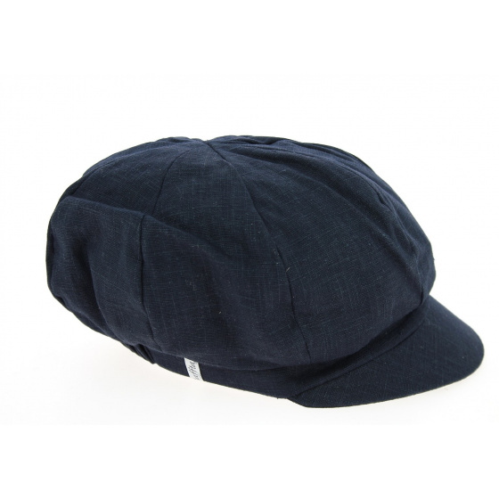 Casquette Gavroche Elorine Lin Marine - Mtm