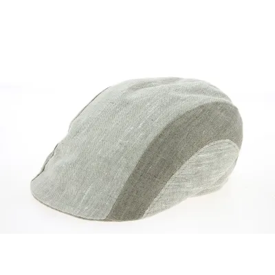 Newton Washed Linen Rounded Cap - Traclet Reference: 10758 | Traclet Hat Shop