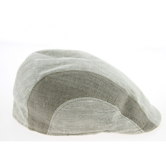 Newton Washed Linen Rounded Cap - Traclet Newton Washed Linen Rounded Cap - Traclet