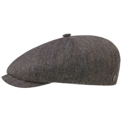 Many Linen & Brown Wool Cap - Stetson