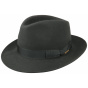 Bogart Fur Felt Fedora Hat Mouse Grey - Stetson