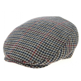 Grey houndstooth cap - Traclet