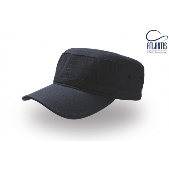 Casquette Army Coton Bleu Marine- Traclet