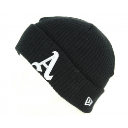 Black Acrylic Fisherman Beanie - New Era