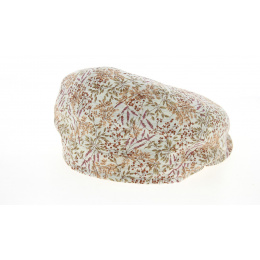 Casquette Hatteras Delberto Imprimé Fleuri Rose- Mtm