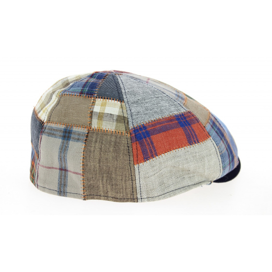 Casquette Bec de Canard Lin & Coton Patchwork- Traclet Casquette Bec de Canard Lin & Coton Patchwork- Traclet
