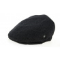 London Flat Cap Herringbone Wool Grey & Black- City Sport
