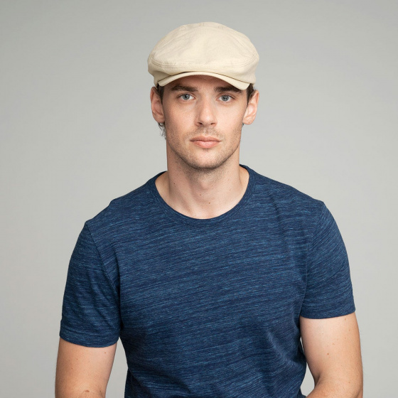 Casquette Plate Keter Coton Beige- Bailey Casquette Plate Keter Coton Beige- Bailey