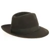 Chapeau Umberto Feutre Poil Marron- Borsalino  Reference : 10843 | Chapellerie Traclet