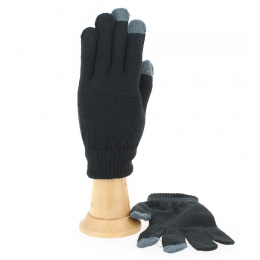 Stretch gloves for touch screens
