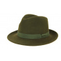 Khaki Trilby Hat 