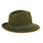 Khaki Trilby Hat 