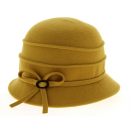 Christy Bell Hat Christy Corn Wool Felt Hat - Traclet