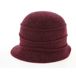 Wool Felt Cloche Hat - Fléchet