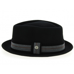 Wool Felt Player Hat Black - Flechette