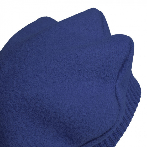 Kids Polisson Beret Merino Wool Navy Blue - Heritage by Laulhère