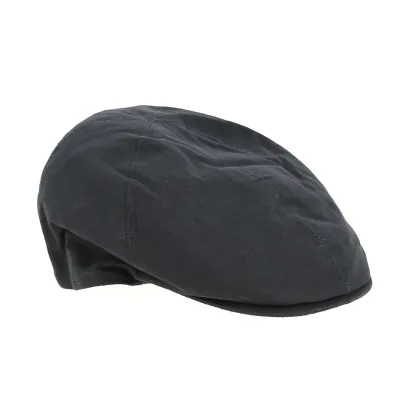 Casquette bec de cananrd noir 100% coton Reference : 10909 | Chapellerie Traclet
