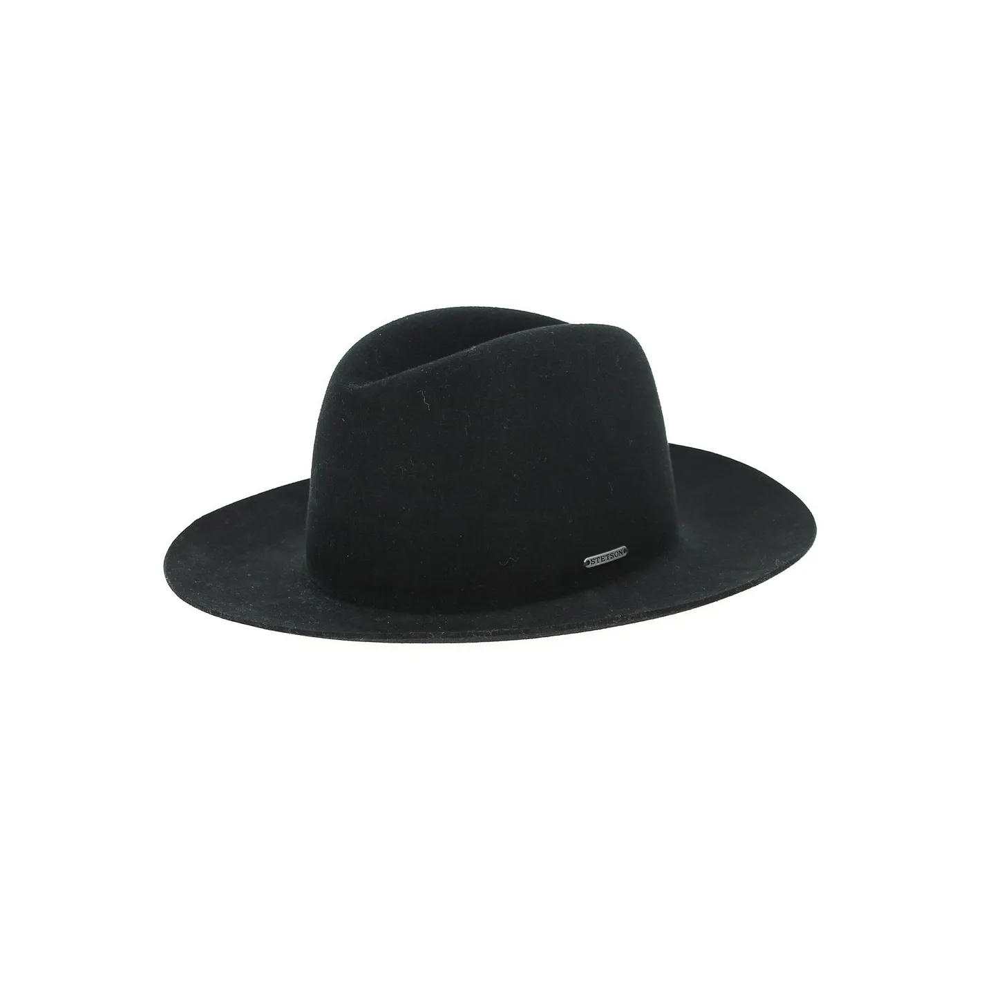 Chapeau Traveller Badlands Feutre Laine Noir - Stetson Reference : 7600 | Chapellerie Traclet