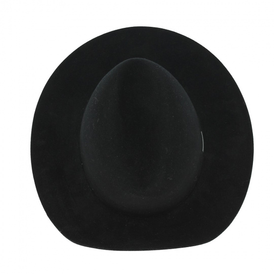 Black Wool Felt Badlands Traveller Hat - Stetson