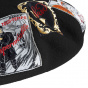 Black Wool Eridan Beret - Heritage by Laulhère