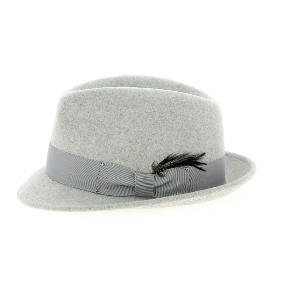 Grey Wynn Bailey Trilby hat