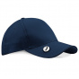 Navy Pro-Style Golf Cap Cotton - Beechfield