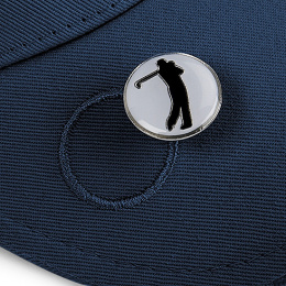 Navy Pro-Style Golf Cap Cotton - Beechfield