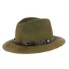 Vintage Green Charlieu Traveller Hat - Traclet Reference: 6097 | Traclet Hat Shop