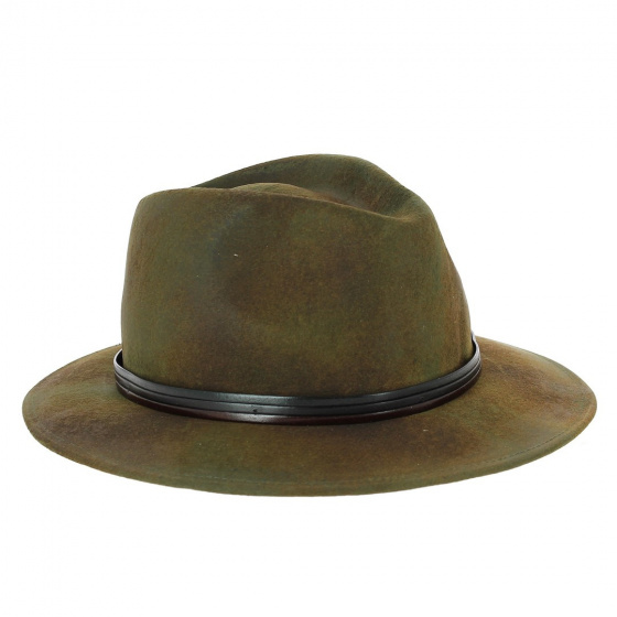 Vintage Green Charlieu Traveller Hat - Traclet Vintage Green Charlieu Traveller Hat - Traclet