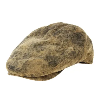 Vintage Leather Cap Oullins - Traclet Reference: 10916 | Traclet Hat Shop